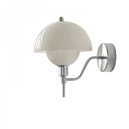 Cream Mushroom Walkway Wall Light