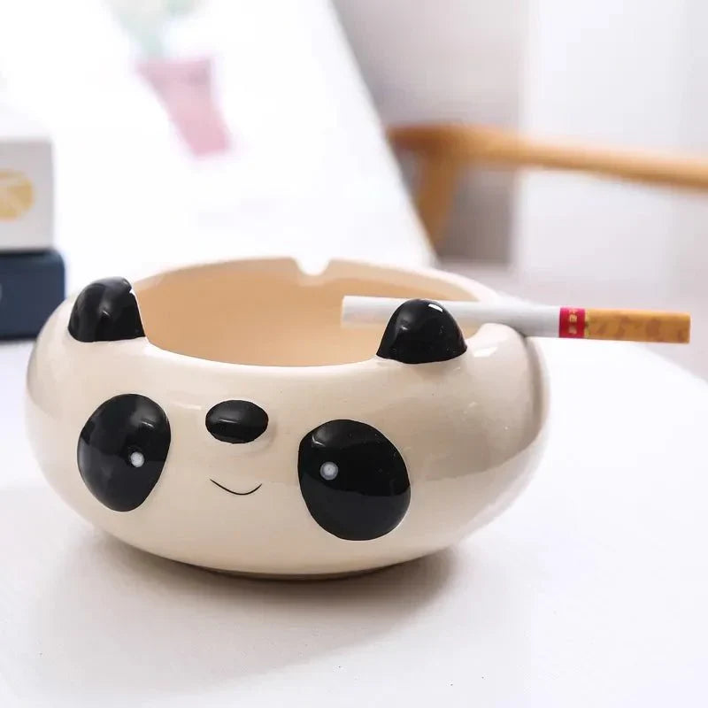 Cartoon Animal Ceramic Ashtray