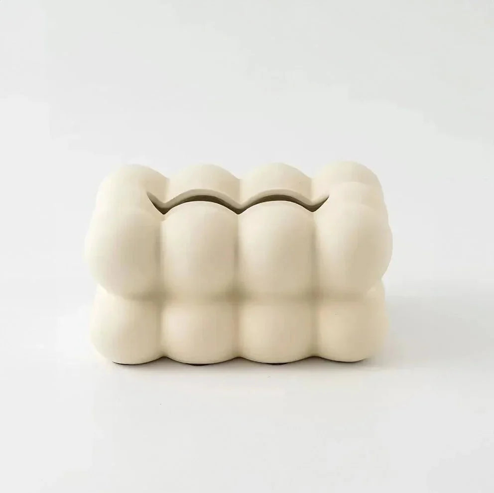 Ceramic Bubble Shape Tissue Box