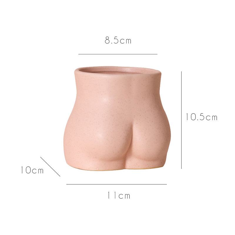 Pink Girl Body Vase