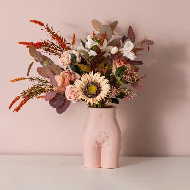 Pink Girl Body Vase