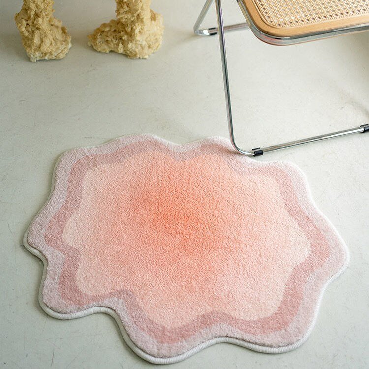 Colour Gradient Soft Fluffy Rug