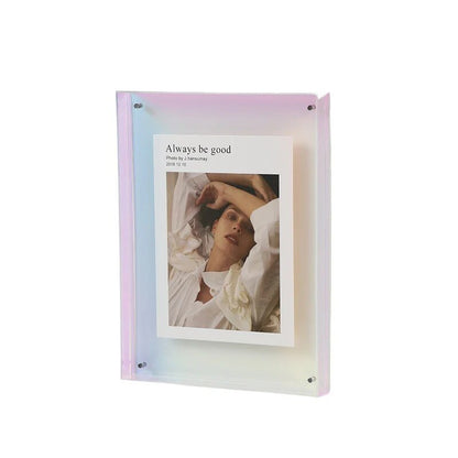 Colored Transparent Acrylic Picture Frame