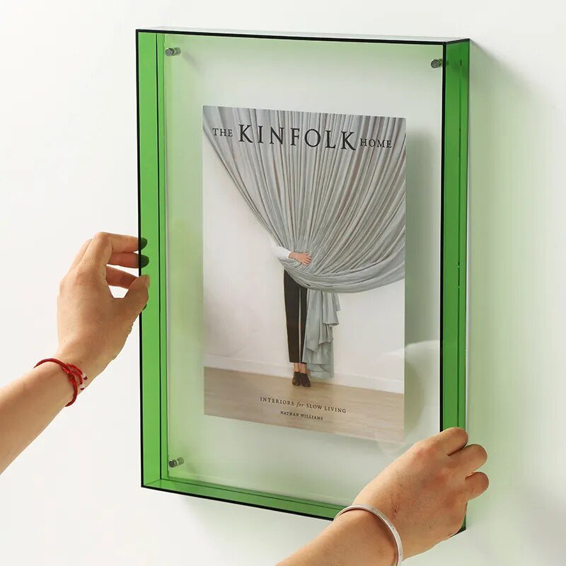 Colored Transparent Acrylic Picture Frame