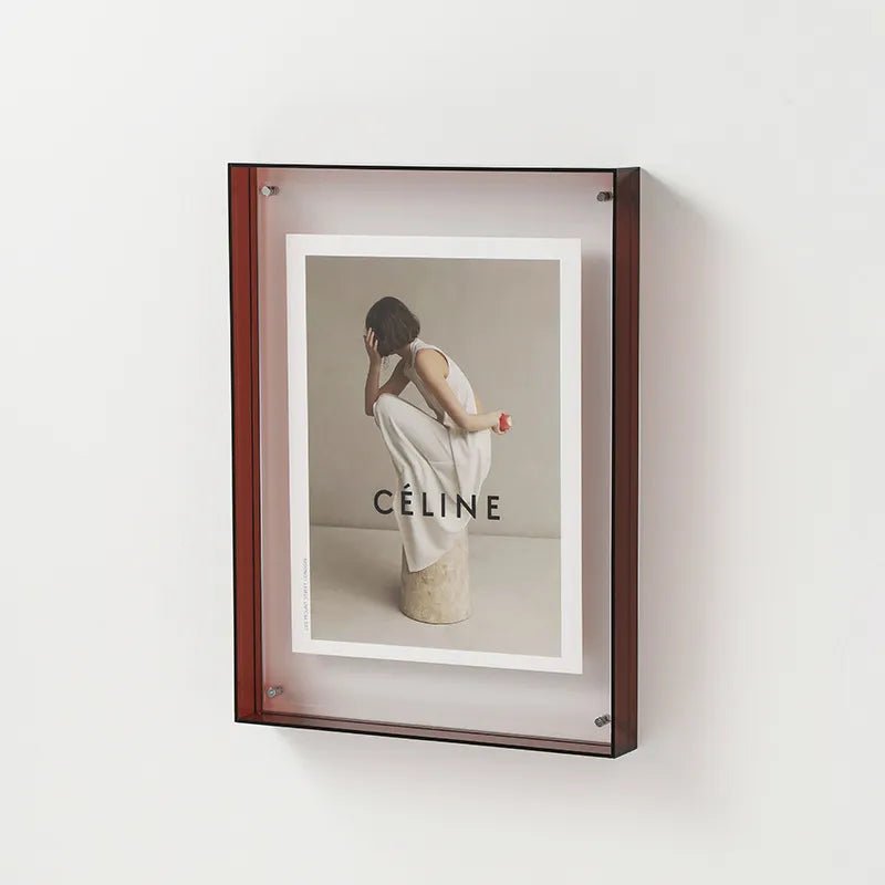 Colored Transparent Acrylic Picture Frame