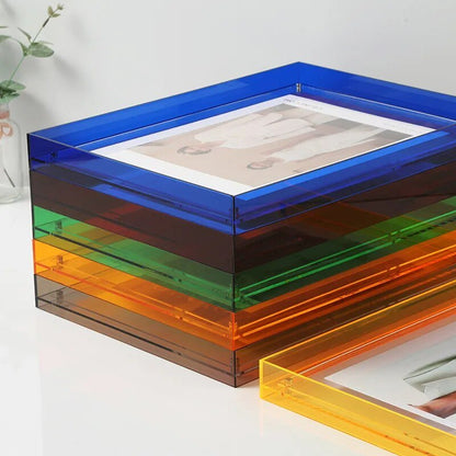 Colored Transparent Acrylic Picture Frame