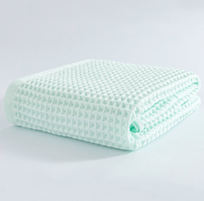 Cotton Waffle Bath Towel