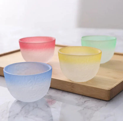 Watercolor Gradient Sake Set