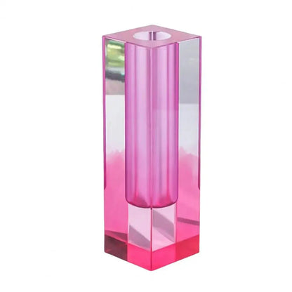 Crystal Effect Gradient Vase