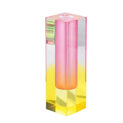 Crystal Effect Gradient Vase