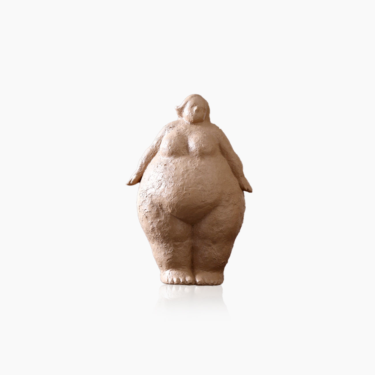 Curvy Yoga Lady Figures Sculpture