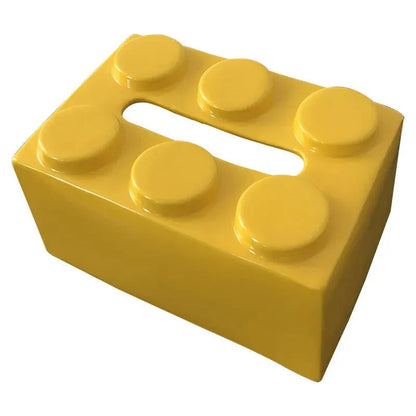 Cute Ceramic Building Blocks Tissue Box