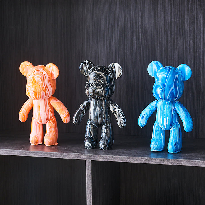 DIY Graffiti Bear Figurine