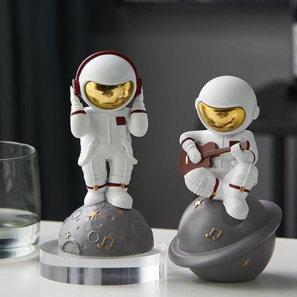 Astronaut Band Figurine