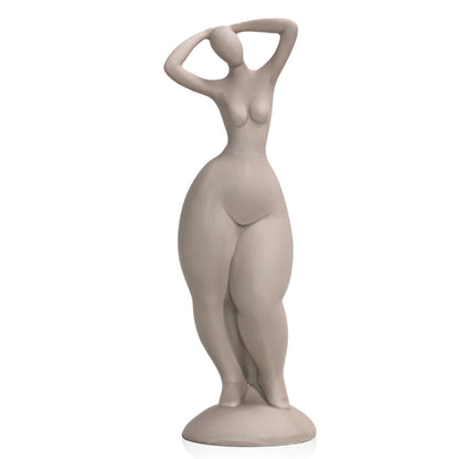 Ceramic Abstract Woman Art Figurine