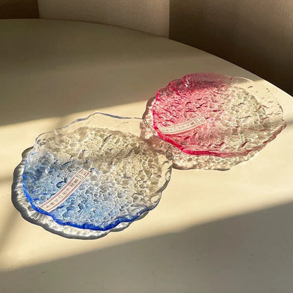 Decorative Bubble Glass Storage Tray