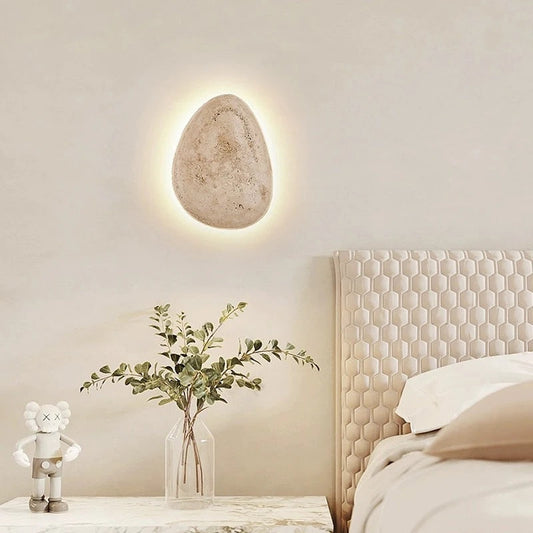 Beatrice Floating Stone Wall Light Lamp