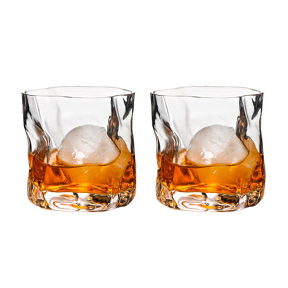 Distort Texture Whisky Glass Set