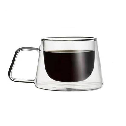 Double-Wall Glass Coffee Mug