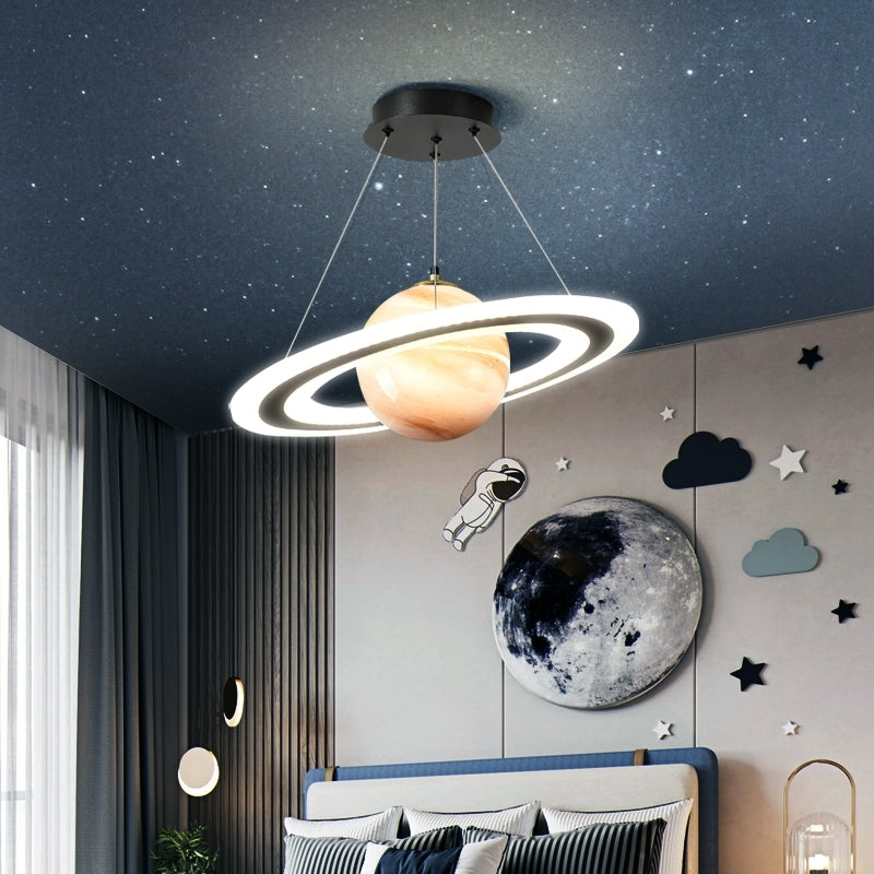 NebulaNavigator - Planet pendant light