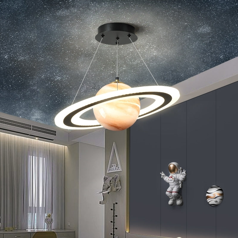 NebulaNavigator - Planet pendant light