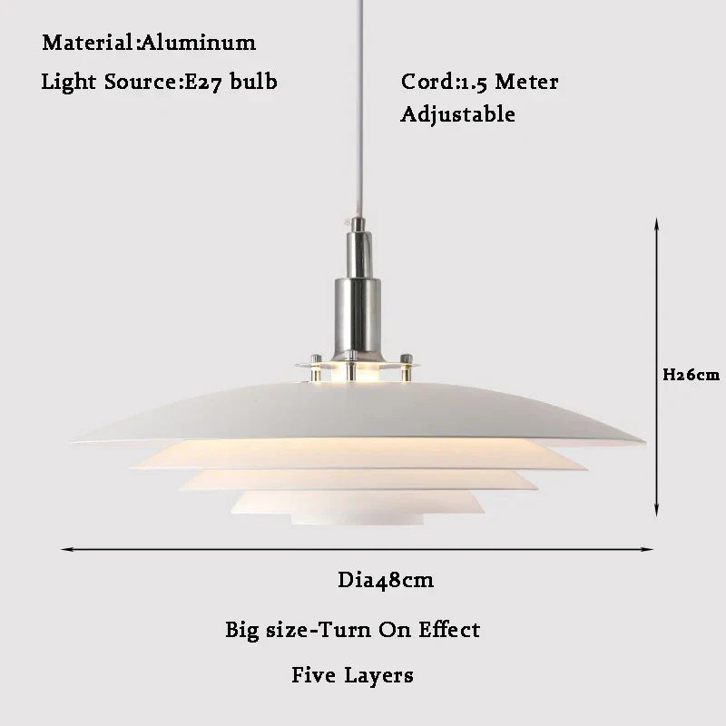 SleekRadiance - Pendant Lamp Made of Natural Wood