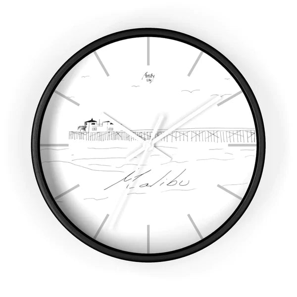 BeachWalk - Beach Promenade Wall Clock