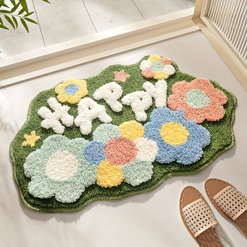 Bath mat - FlorSoft - Extra Absorbent - Floral motif