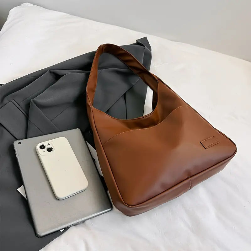 Maya Vegan Leather Hobo Bag