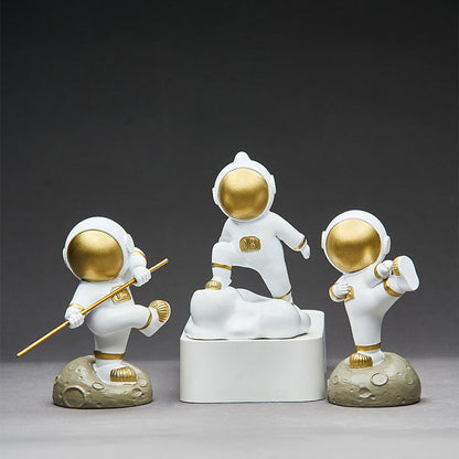 Kung Fu Astronaut Figurines