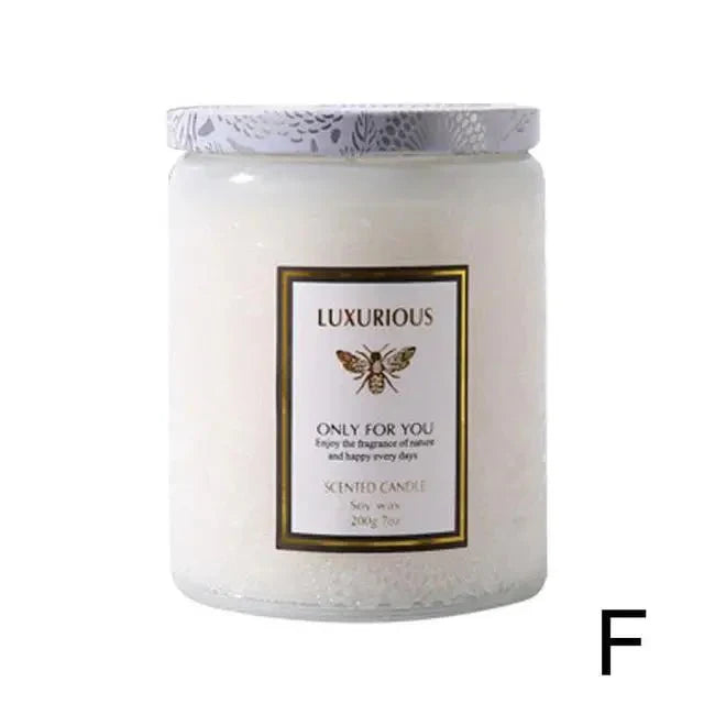 Essential Oil Fragrant Scented Candle Jar