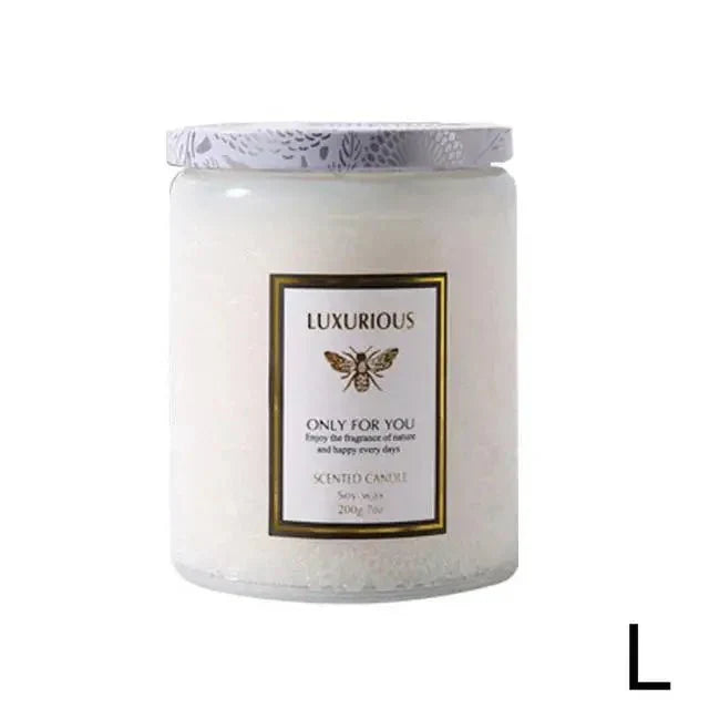 Essential Oil Fragrant Scented Candle Jar