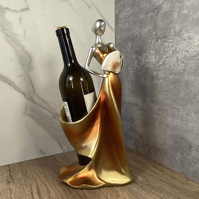 Abstract Beauty Wine Holder