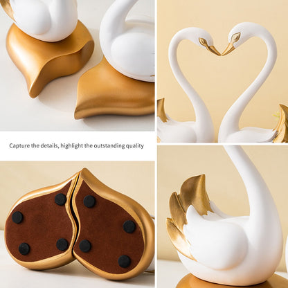 Love Swans Decorative Figurine