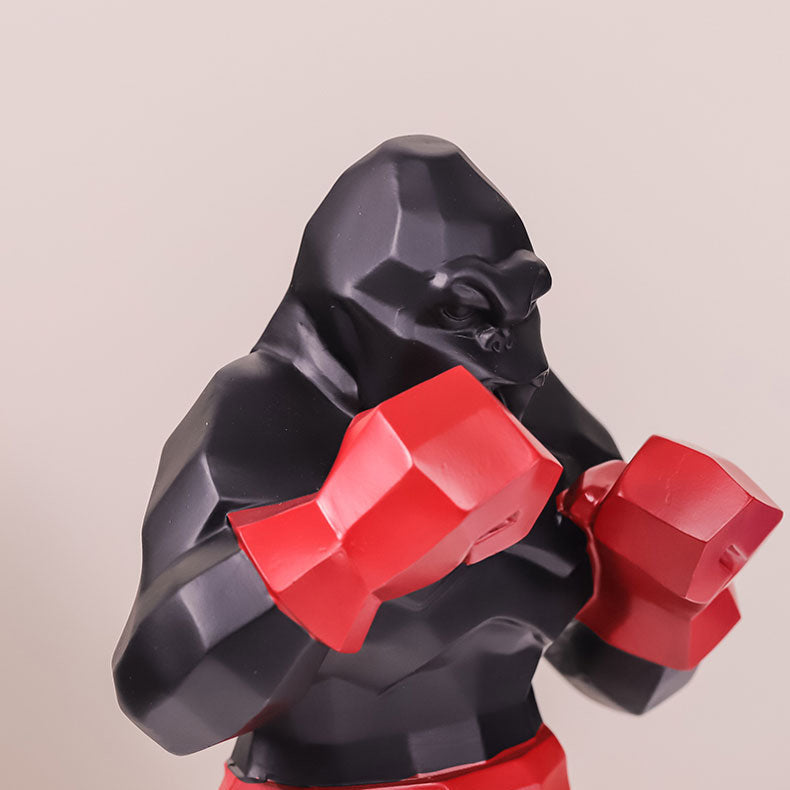 Geometric Gorilla Boxer