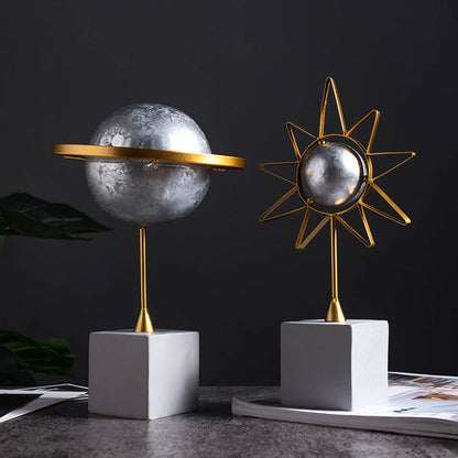 Planet Sun Moon Decor