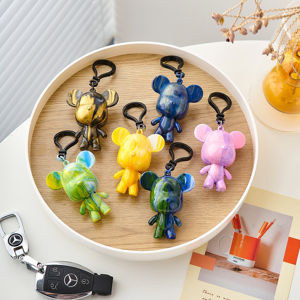 DIY Bear Figurine Keychain