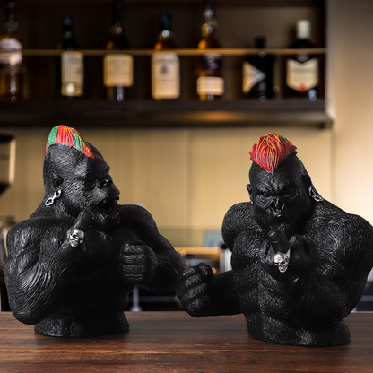 Punk King Kong Figurines