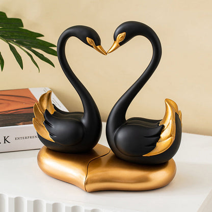 Love Swans Decorative Figurine