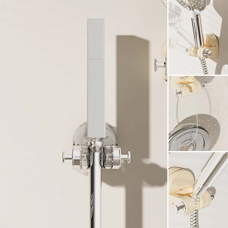 Integrated Suction Cup Shower Rack