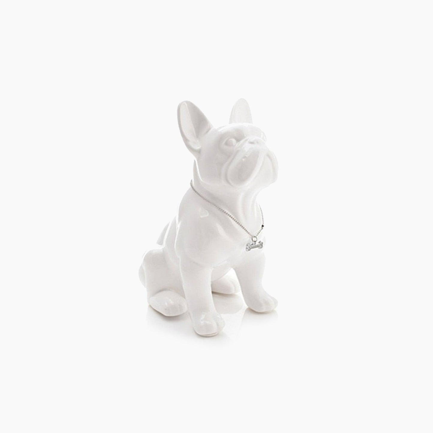 French Bulldog Statue - Charming Artistic Resin Decor for Home and Office