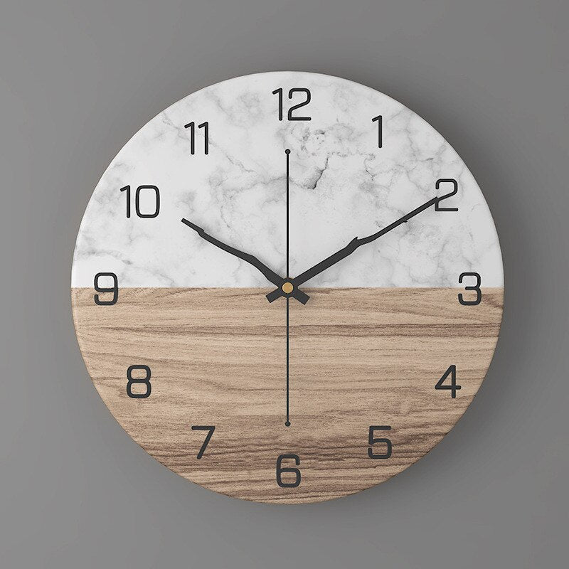 LuminaMarble - Creative Marble Wall Clock