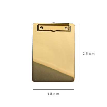 Elegance Stylish Golden Clip Boards