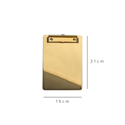 Elegance Stylish Golden Clip Boards