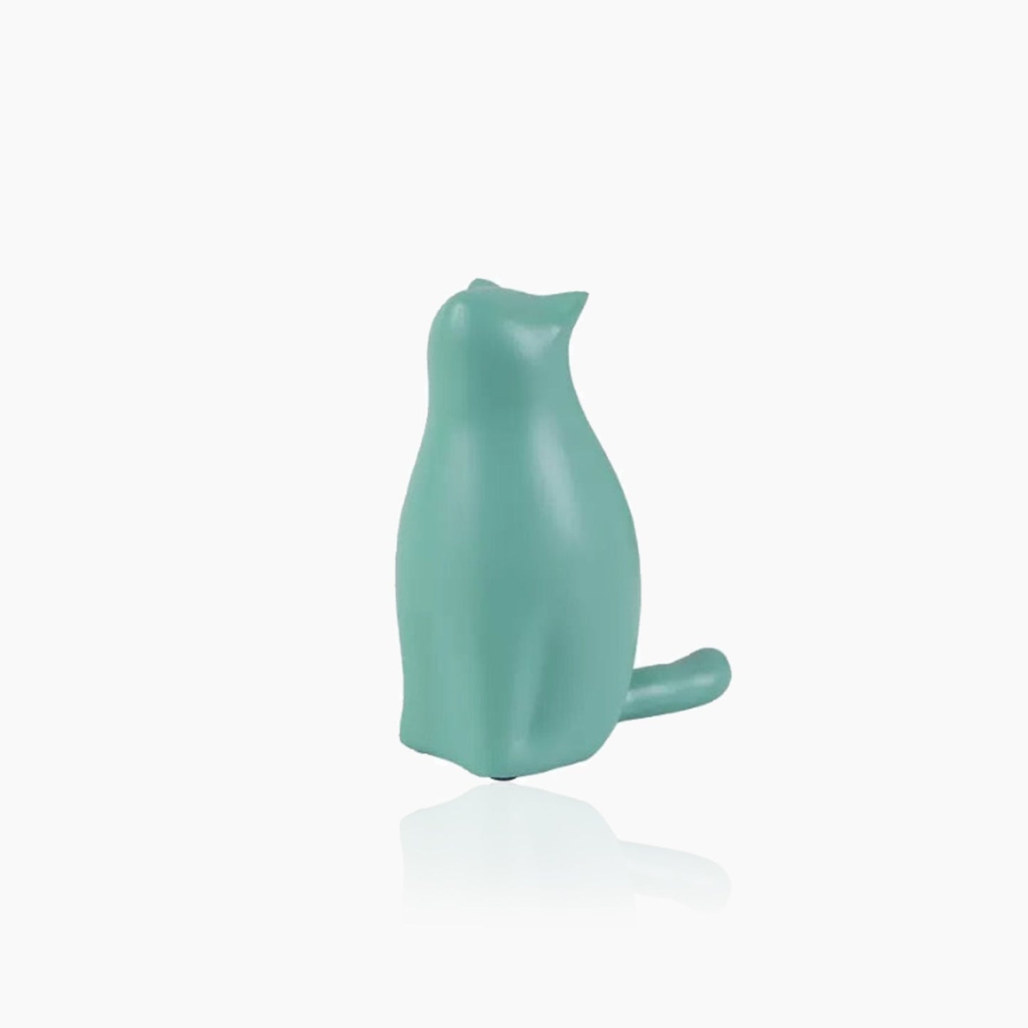 Minimalistic Sitting Cat Sculpture