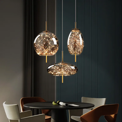 Haydée Glass Star Pendant Light lamp