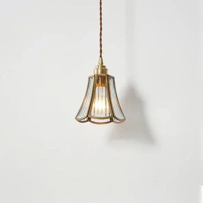 LustreVerre - Brass Hanging Lamp