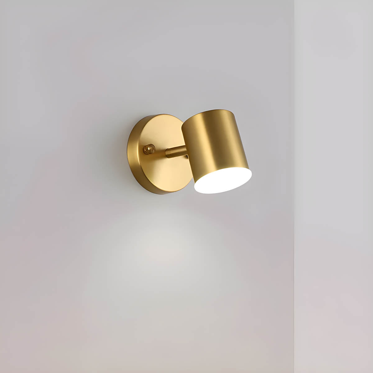 Nordic Copper LED Wall Lamps