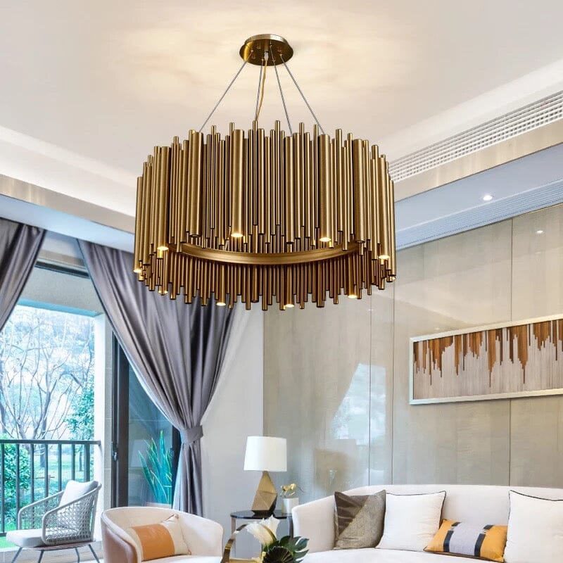 The Gold Nest Chandelier