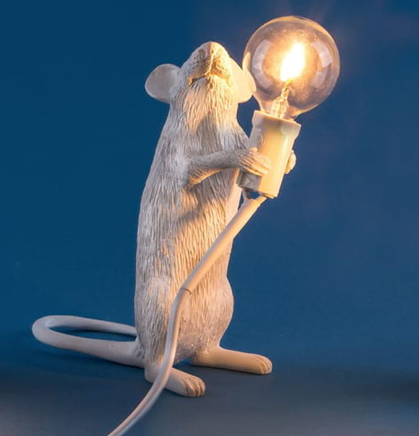 Enlightened Mouse - Original lamp for your home: mouse lamp